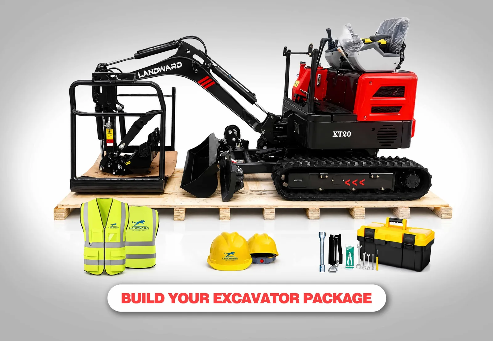 Common excavator attachments