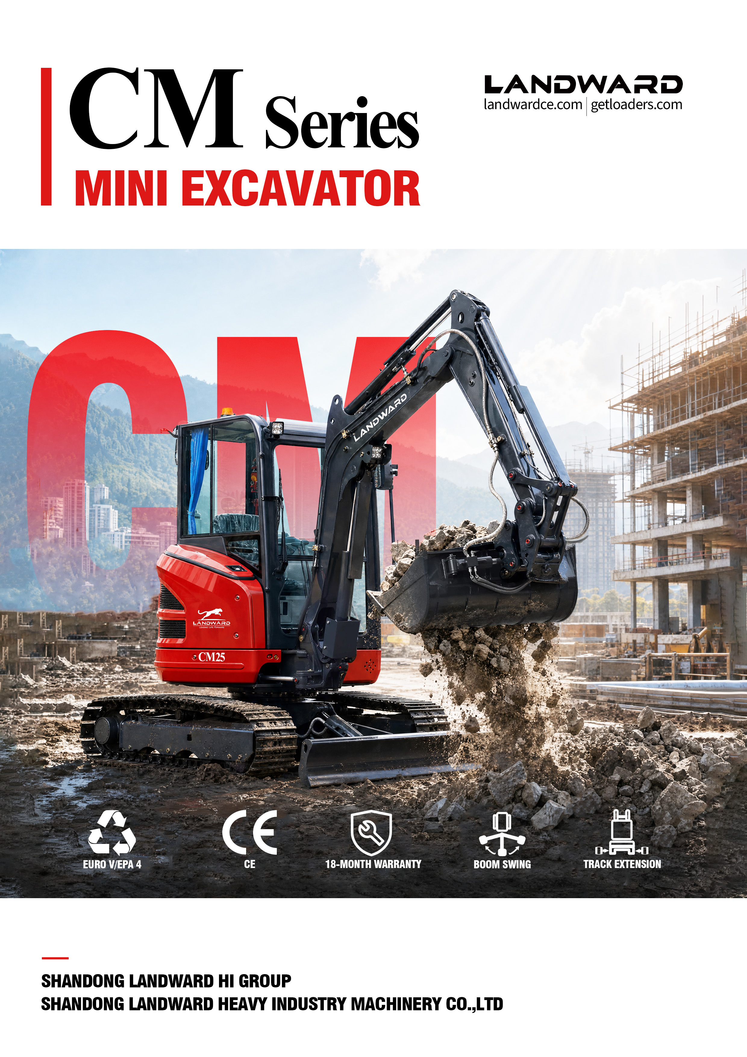 2026 CM Series Mini Excavator catalog