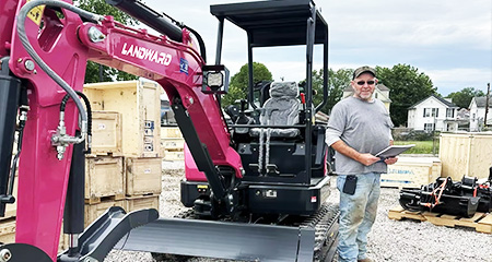 LANDWARD customer from England