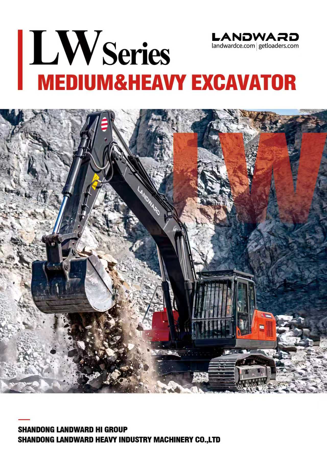 2026 LW Series Medium Heavy Excavators catalog