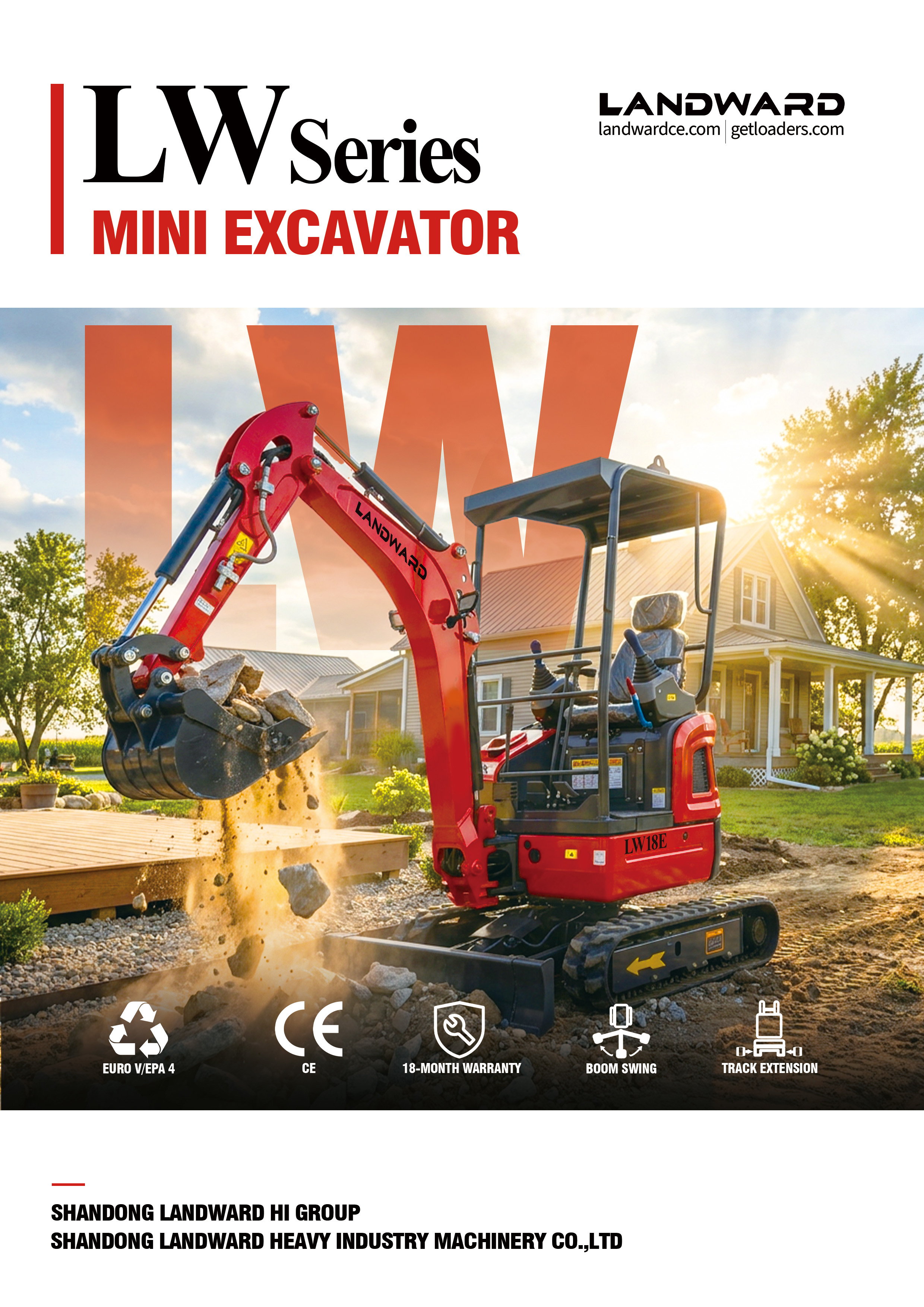 2026 LW Series Mini Excavator catalog
