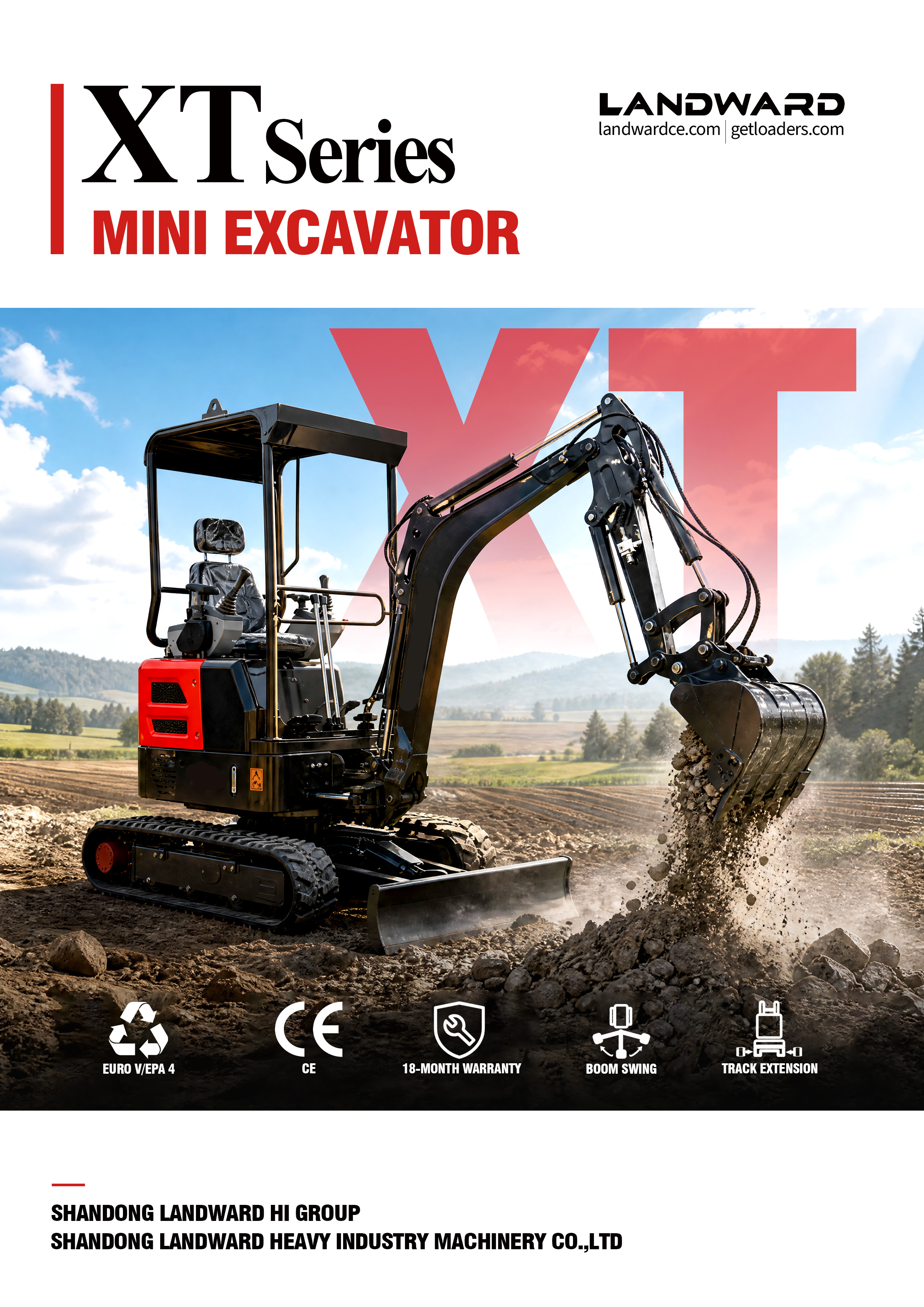 2026 XT Series Mini Excavator catalog